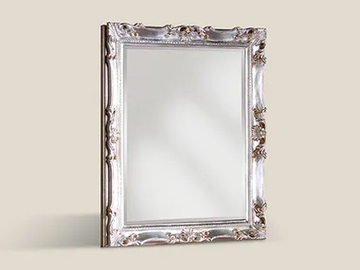 7952 - Rectangular framed wooden mirror by Tarocco Vaccari Group - view 2